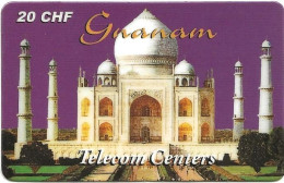 Switzerland: Prepaid Telecom Centers - Gnanam Taj Mahal - Switzerland