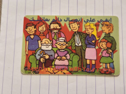 JORDAN-(JO-ALO-0051)-Keep In Touch-(28)-(1002-519406)-(1JD)-(10/2000)-used Card+1card Prepiad Free - Jordanien