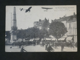 DJ 6 FRANCE AVIATION  BELLE CARTE  .1917  VESOUL  PLACE DES FETES   ++ - 1914-1918: 1. Weltkrieg