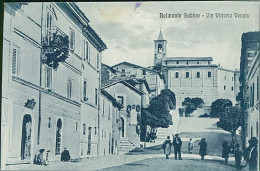 BELMONTE IN SABINA / BELMONTE SABINO ( RIETI ) VIA VITTORIO BENETO - EDIZIONE SCACCHI - 1938 (19329) - Rieti