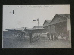 DJ 6 FRANCE AVIATION  BELLE CARTE  ENV. 1917  AVORD . SORTIE D AVION   ++ - 1914-1918: 1. Weltkrieg