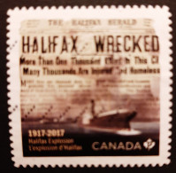 Canada 2017 USED  Sc 2835,   P  Halifax Wrecked - Oblitérés