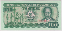 Mozambique 100 Meticais 1983-1989 P-130 - Moçambique