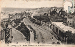 FRANCE - Biarritz - L'Avenue Edouard VII Et Le Tramway De Bayonne -  LL - Animé - Carte Postale Ancienne - Biarritz