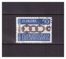 LIECHTENSTEIN   . N °  398  .   50 R    EUROPA     OBLITERE    .  SUPERBE . - Used Stamps