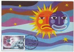 MAX 17 - 311 TOTALE ECLIPSE, Romania - Maximum Card - 1999 - Astrologie