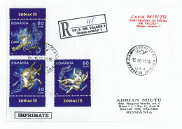 NCP 35 - 115-a Astrology, ZODIAC, Romania - Registered - 2011 - Astrologie