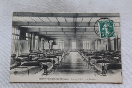 Delcampe - Cpa 1911, Paris 75, école Professionnelle D'Auteuil,  Dortoir De La 1ere Et 2ème Section, 16ème - Paris (16)