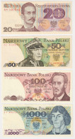 Delcampe - Poland 4 Banknotes Set - Pologne