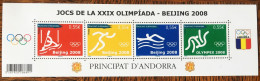 Andorre Bloc 661A  Neuf** (année 2008 : 658 659 660 661) - Neufs