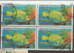 Bahamas 1987 SG  796 Date Imprints    Fine Used Block Of Four - Bahamas (1973-...)