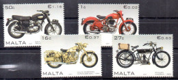 Malta Serie Nº Yvert 1480/83 ** - Motorfietsen