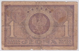 Poland 1 Mark 1919 P-19 - Pologne