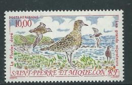 St Pierre Et Miquelon P A N° 73 XX  Faune : Oiseaux, Les Grands Migrateurs : 10 F. Sans Charnière, TB - Otros & Sin Clasificación