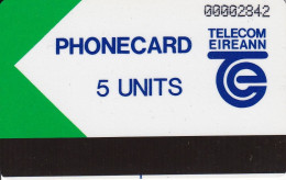 TARJETA DE IRLANDA DE 5 UNITS DE TELECOM EIREANN - Irlanda