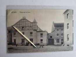 AUBEL - Place De La Foire, Attelage Chiens, Cafés - Aubel