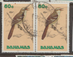 Bahamas 1991 SG  907  60c Mocking Bird    Fine Used Pair - Bahamas (1973-...)