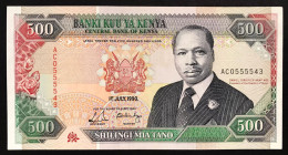 KENYA 500 SHILINGI 1990 Spl LOTTO.535 - Kenia