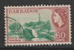 Barbados  1958  SG 299  60 Script Wmk   Fine Used - Barbados (...-1966)