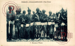 BURKINA FASO. HAUTE VOLTA. Danseurs Mossis - Ed. Mission D'Ouagadougou - Burkina Faso