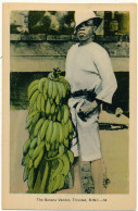 TRINIDAD, B.W.I. - The Banana Vendor - Trinidad