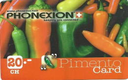 Switzerland: Prepaid Phonexion - Pimento Card - Svizzera