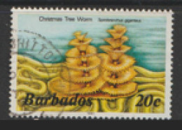 Barbados  1985  SG 795a  Tree Worm Date Imprint  Fine Used - Barbades (1966-...)