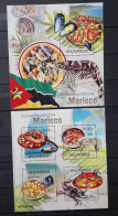 Mozambique 2013, Nature Food, Two MNH S/S - Mozambique