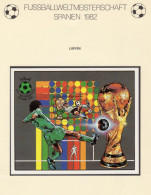 Championat ESPANA 1982 Libya Block 62 ** 10€ EB Fußball-WM Spieler Hoja Ss Bloc Sheet M/s FIFA Football Soccer Bf Libyen - Libye