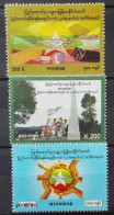 Myanmar 2016, Panglong Peace Conference, MNH Stamps Set - Myanmar (Burma 1948-...)
