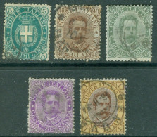 Italie    Yv  40/44  Ou Sassone  44/48  Ob TB  - Used