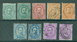 Italie    Yv  33/36 Et 42  Ou Sassone 37/40 Et 42  Ob  B/TB Ou TB   - Used