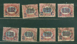 Italie  Yv 25/32   Ou  Sassone  29/36   Ob  B/TB  Voir Scan Et Description   - Used