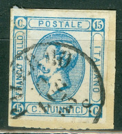 Italie   Yv 11a  Ou Sassone  12  Ob Second Choix      - Usados