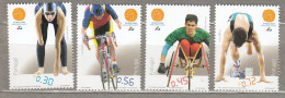 PORTUGAL 2004 Sport MNH (**) Mi 2844-2847 Face Value 2.03EUR #Sport102 - Zomer 2004: Athene - Paralympics