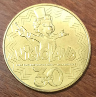 10 DOLANCOURT NIGLOLAND 30 ANS MDP 2017 MÉDAILLE SOUVENIR MONNAIE DE PARIS JETON TOURISTIQUE MEDALS COINS TOKENS - 2017