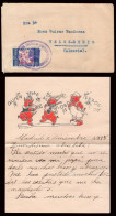 España - Beneficencia Edi O 1 - Sobre Mat "Giro Postal Secretaría" A Vélez Rubio - Hay Texto Interior - Liefdadigheid