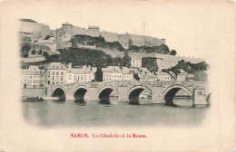 BELGIQUE - Namur - La Citadelle Et La Meuse - Pont - Dos Non Divisé - Carte Postale Ancienne - Namur