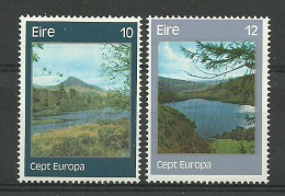 Ireland 1977 Europa Landscapes Y.T. 363/364 ** - Nuovi