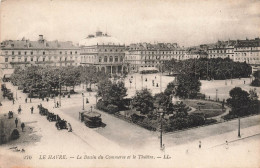 FRANCE - Le Harve - Vue Générale - Le Bassin Du Commerce Et Le Théâtre - L L - Animé - Carte Postale Ancienne - Unclassified