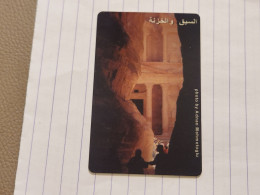 JORDAN-(JO-ALO-0177)-Petra-Old City-(50)-(tirage-15.000)-(8JD)-(11/2003)-used Card+1card Prepiad Free - Jordanie