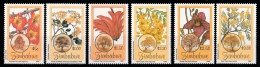 1996 Zimbabwe Trees Native Shrub Flora Set MNH** B575 - Gemüse