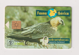 SPAIN - Bearded Vulture Chip Phonecard - Herdenkingsreclame