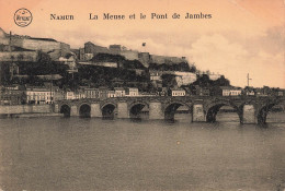 BELGIQUE - Namur - La Meuse Et Le Pont De Jambes - Citadelle -  Carte Postale Ancienne - Namur