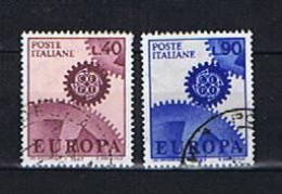 Italien 1967: Michel 1224-1225 (M) Gestempelt, Used - 1967