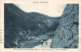 FRANCE - Saint Jean De Maurienne - Routes Des Arves - Pont De Merderel - Carte Postale Ancienne - Saint Jean De Maurienne