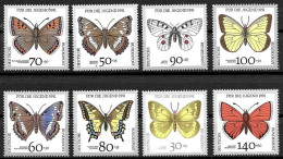 C5281 - Allemagne 1991 - Papillons 8v.neufs** - Nuovi