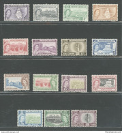 1953-62 Montserrat, Stanley Gibbons N. 136a-149- Serie Di 15 Valori - MNH** - Sonstige & Ohne Zuordnung