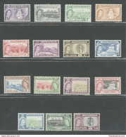 1953-62 Montserrat, Stanley Gibbons N. 136a-149- Serie Di 15 Valori - MNH** - Otros & Sin Clasificación