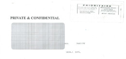 GERMANY  - 2023, POSTAL FRANKING MACHINE COVER TO DUBAI. - Lettres & Documents